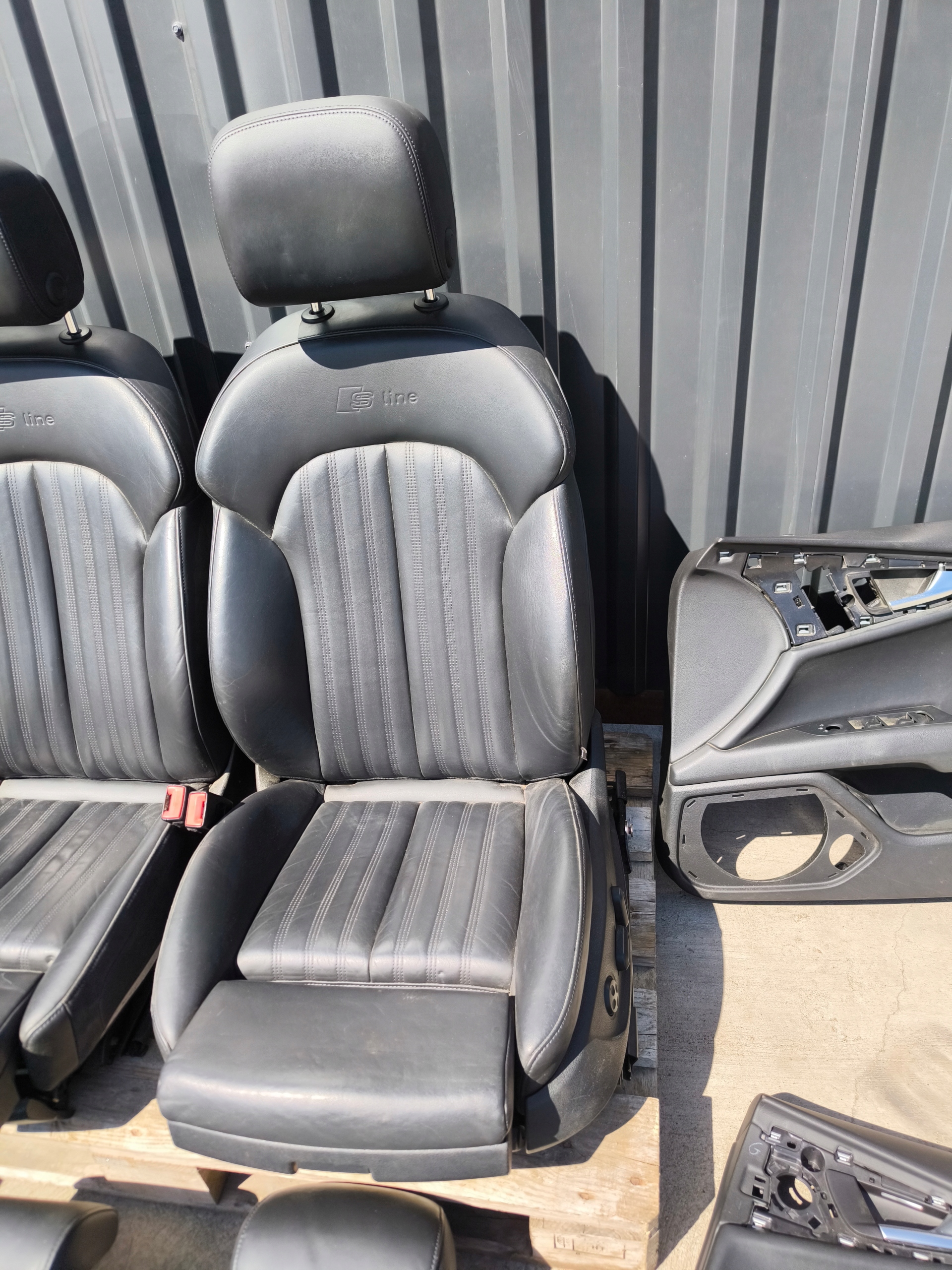 Sitz Sitze KOMPLET S LINE AUDI A7 4G8 GRZANE ELEKTRYKA 2010-2017 !!!