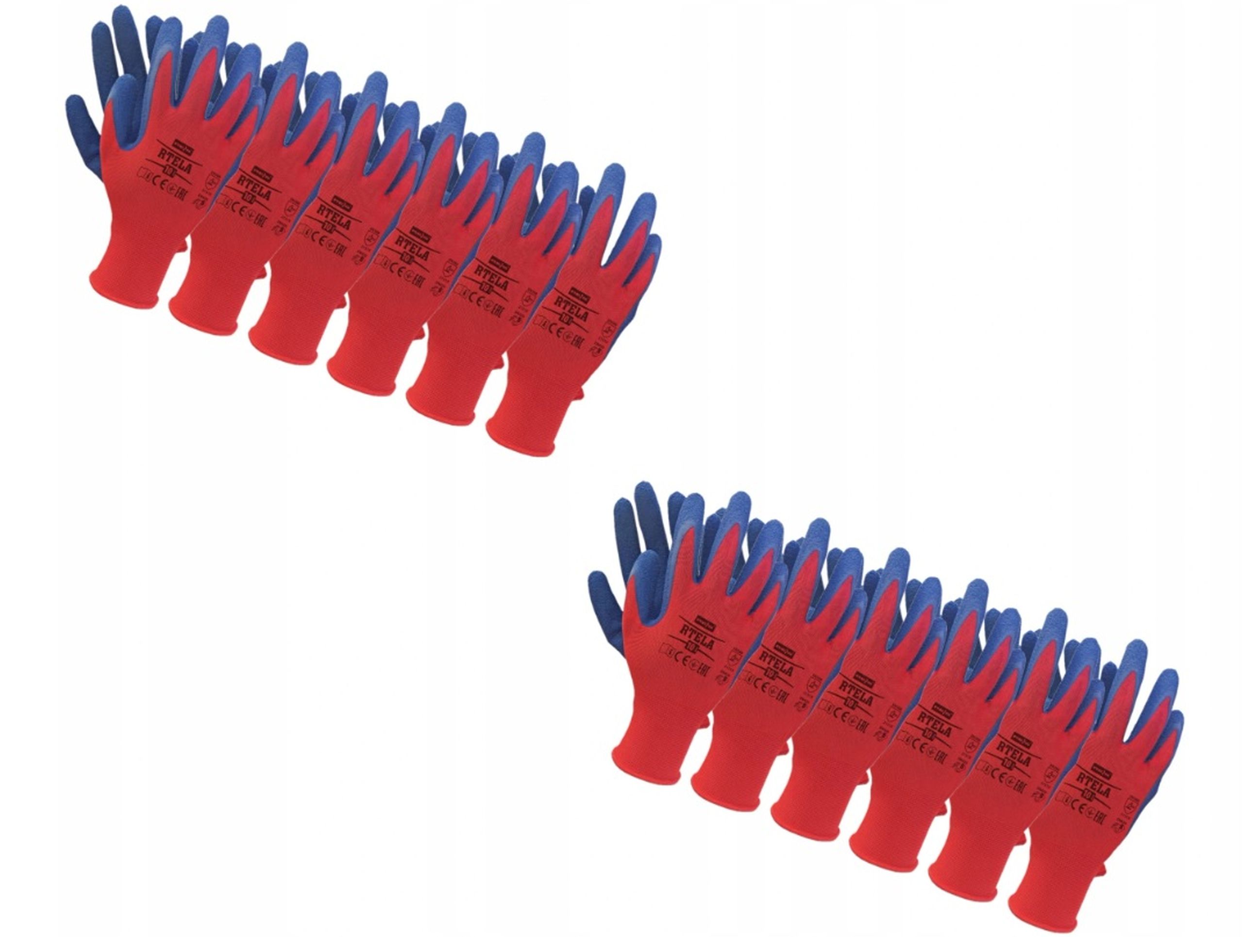 

Rtela Zestaw rękawice robocze ochronne Wytrzymałe