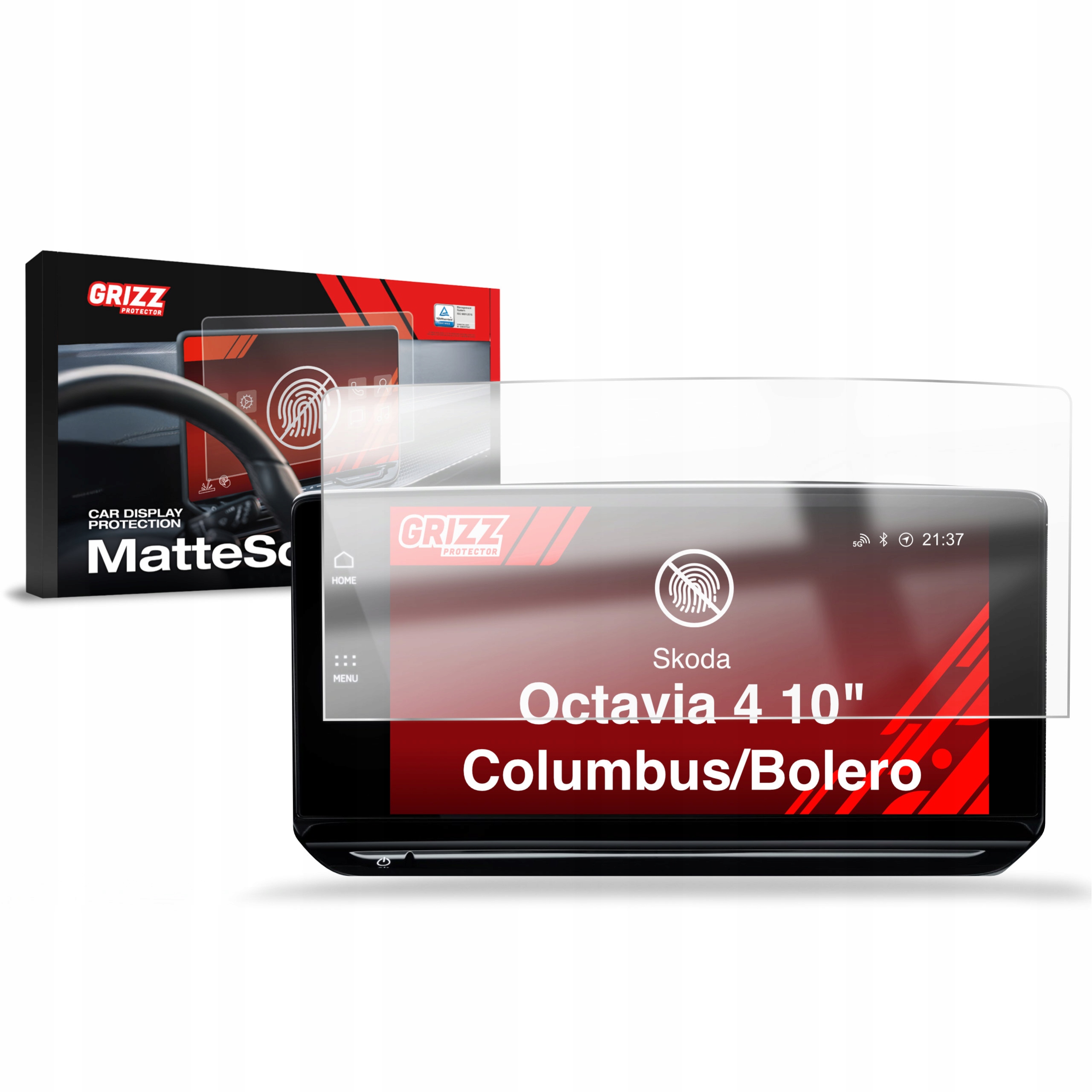 Folia Antyodciskowa do Skoda Octavia 4 10" Columbus/Bolero (2019-2024)