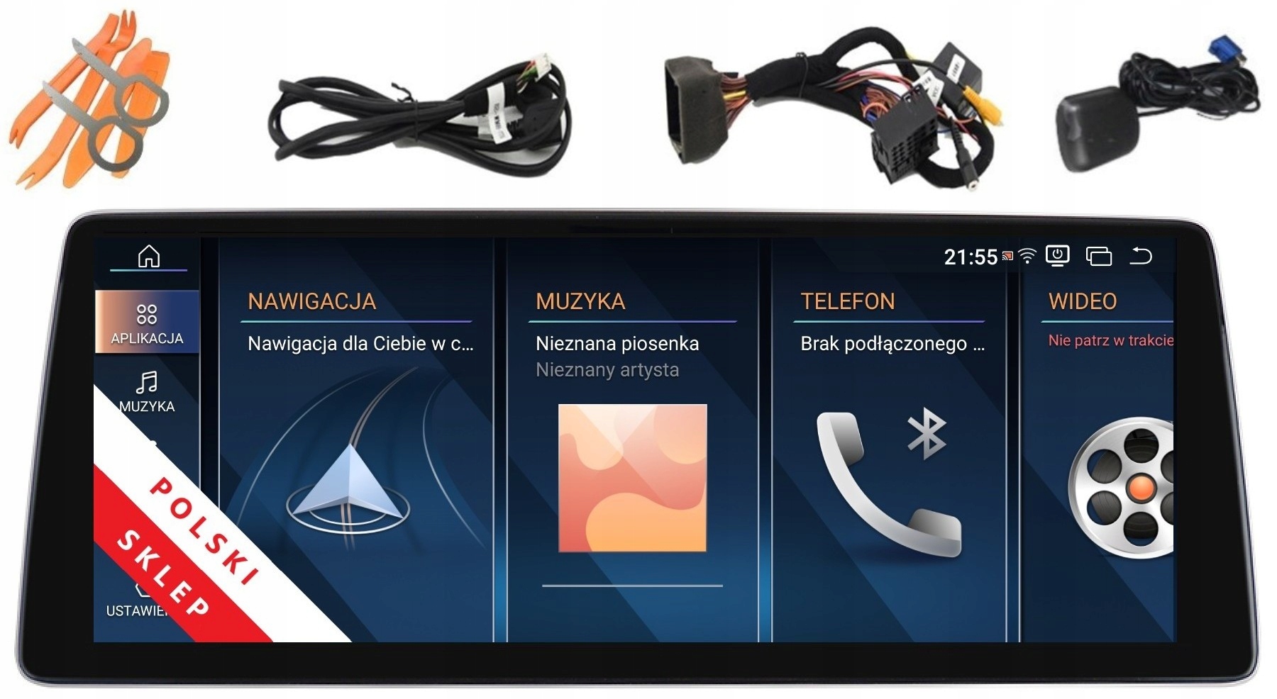 Radio Monitor Android Bmw 1er F20 F21 2er F22 F23 4/128 Gb Carplay Lte 668S