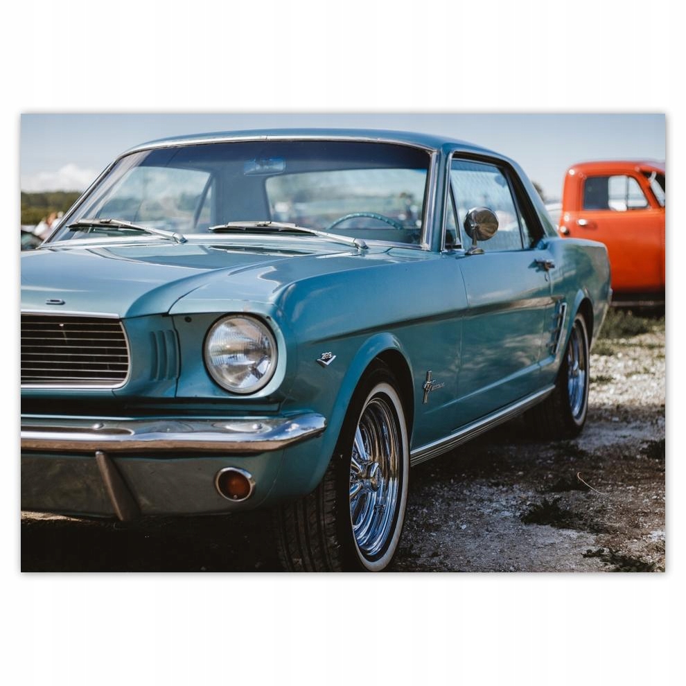 

Naklejki 70x50 Ford Mustang Samochód Usa