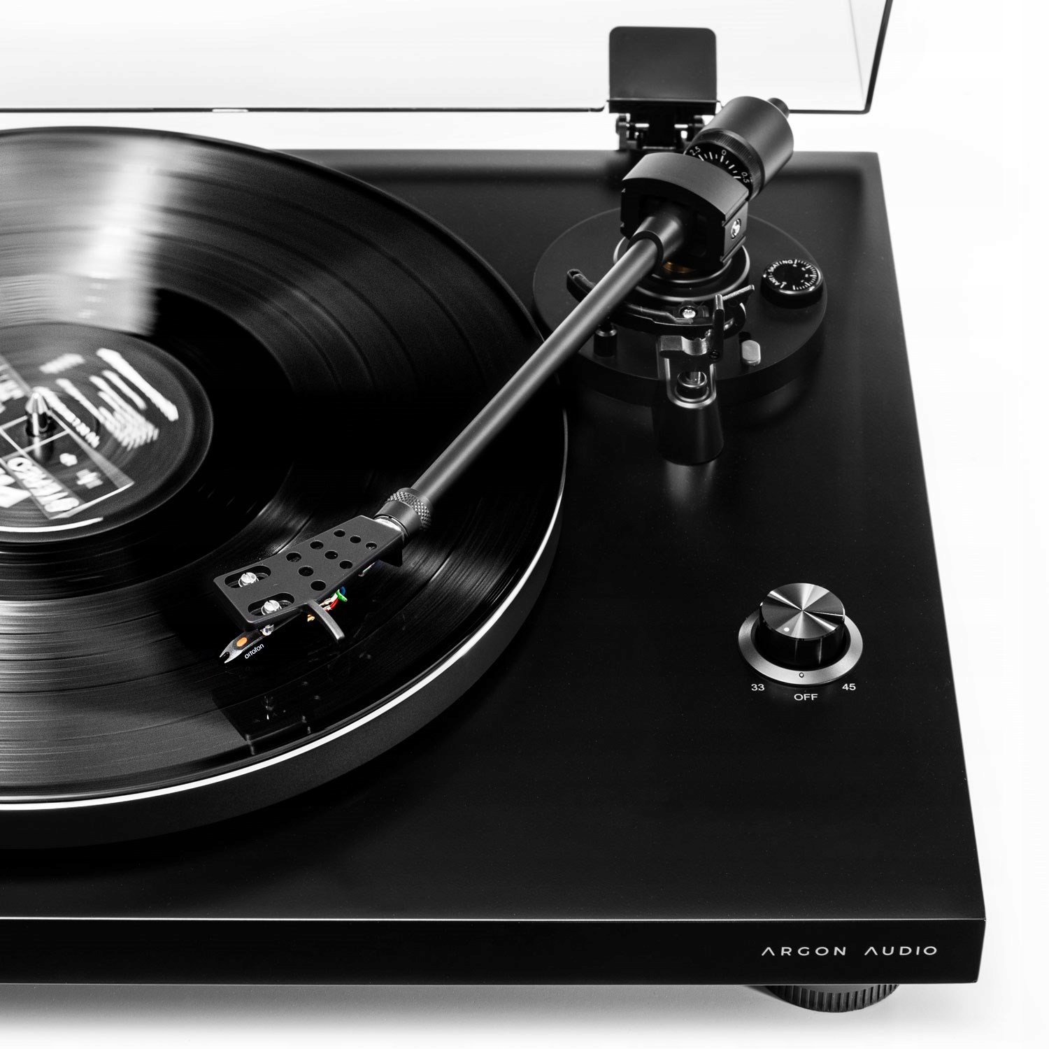 Argon Audio TT3 Černý Matný Černý, Nejlepší Značkový Gramofon V Této Třídě