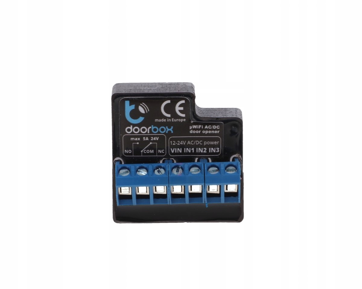 

Sterownik do drzwi doorBox 12V/24V WiFi Blebox