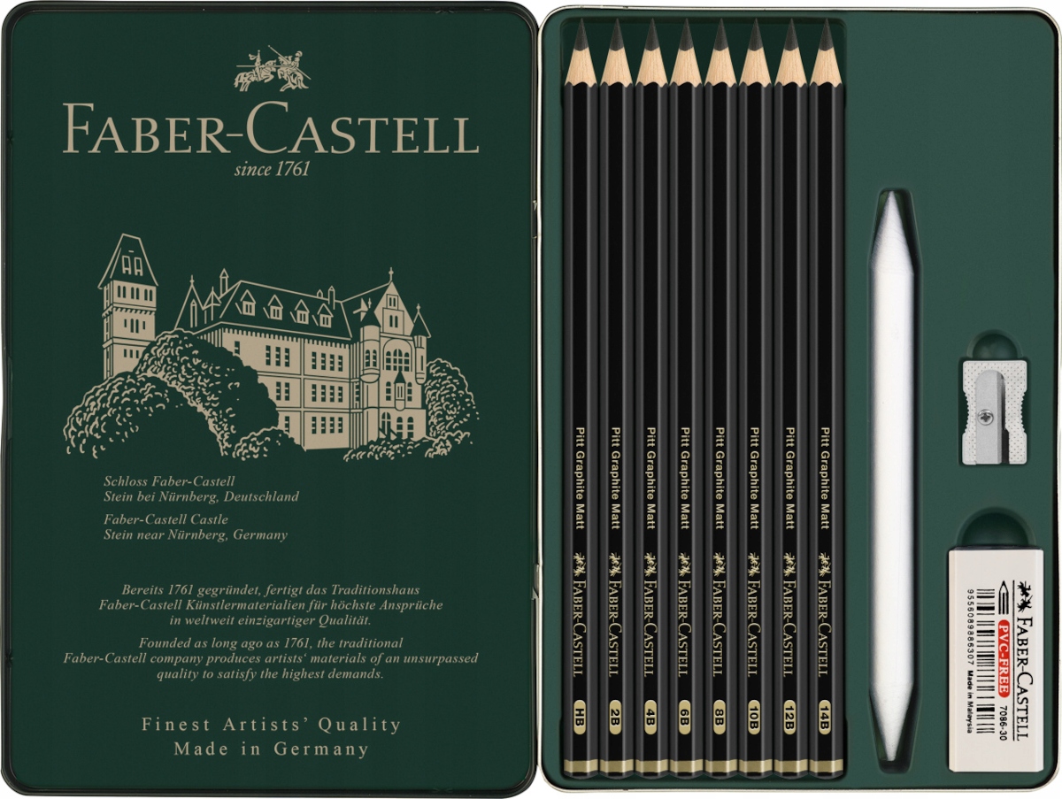 

Ołówki Do Szkicowania 8x Akcesoria Faber-Castell