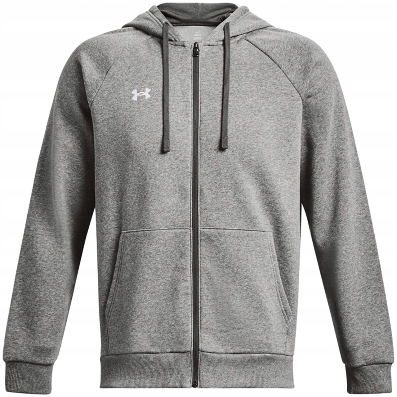 Under Armour Mikina Ua Rival Fleece Fz Hoodie-GRY šedá