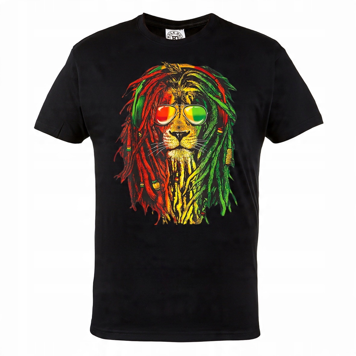 

Koszulka Muzyczna Reggae Jamaica Rasta Lion