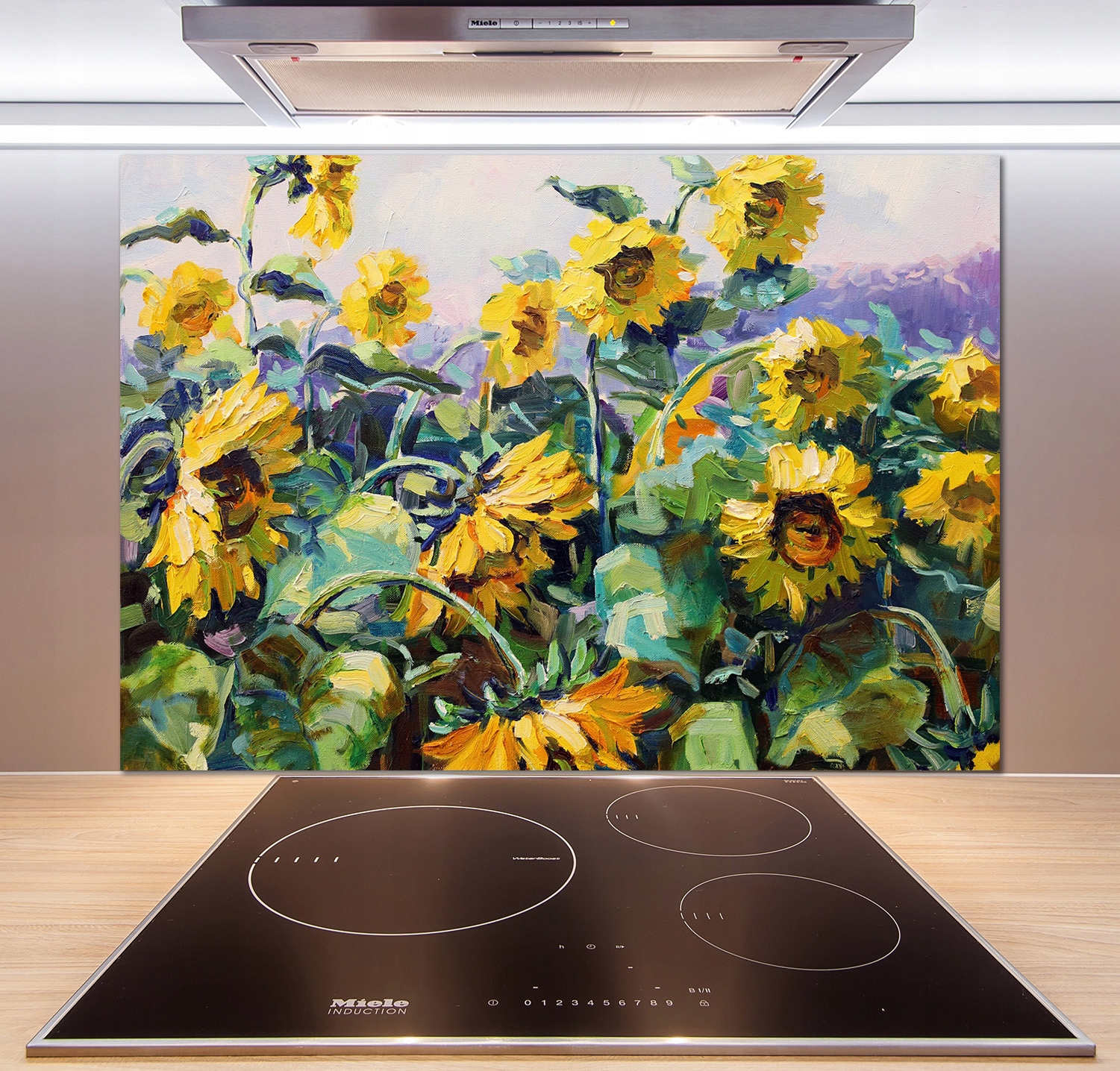 

Panel dekor szkło Słoneczniki 100x70 cm + Klej