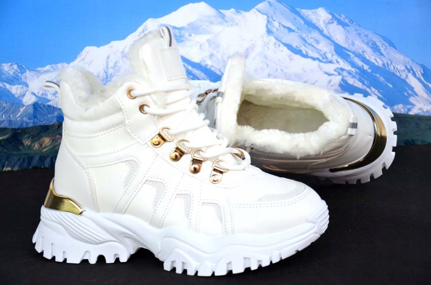 ORGINAL SPORTOWE BUTY ZIMOWE OCIEPLANE ŚNIEGOWCE % Długość wkładki 23 cm