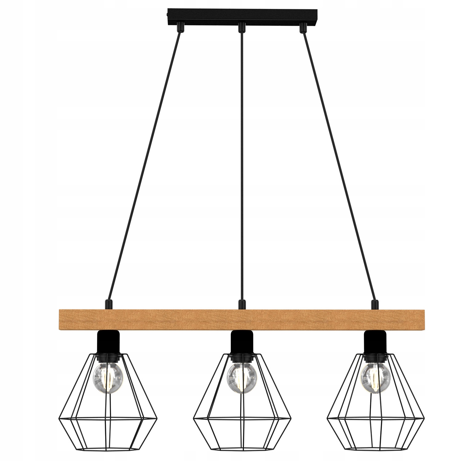 Závěsná lampa Luminex Vastra 3 světelné body E27