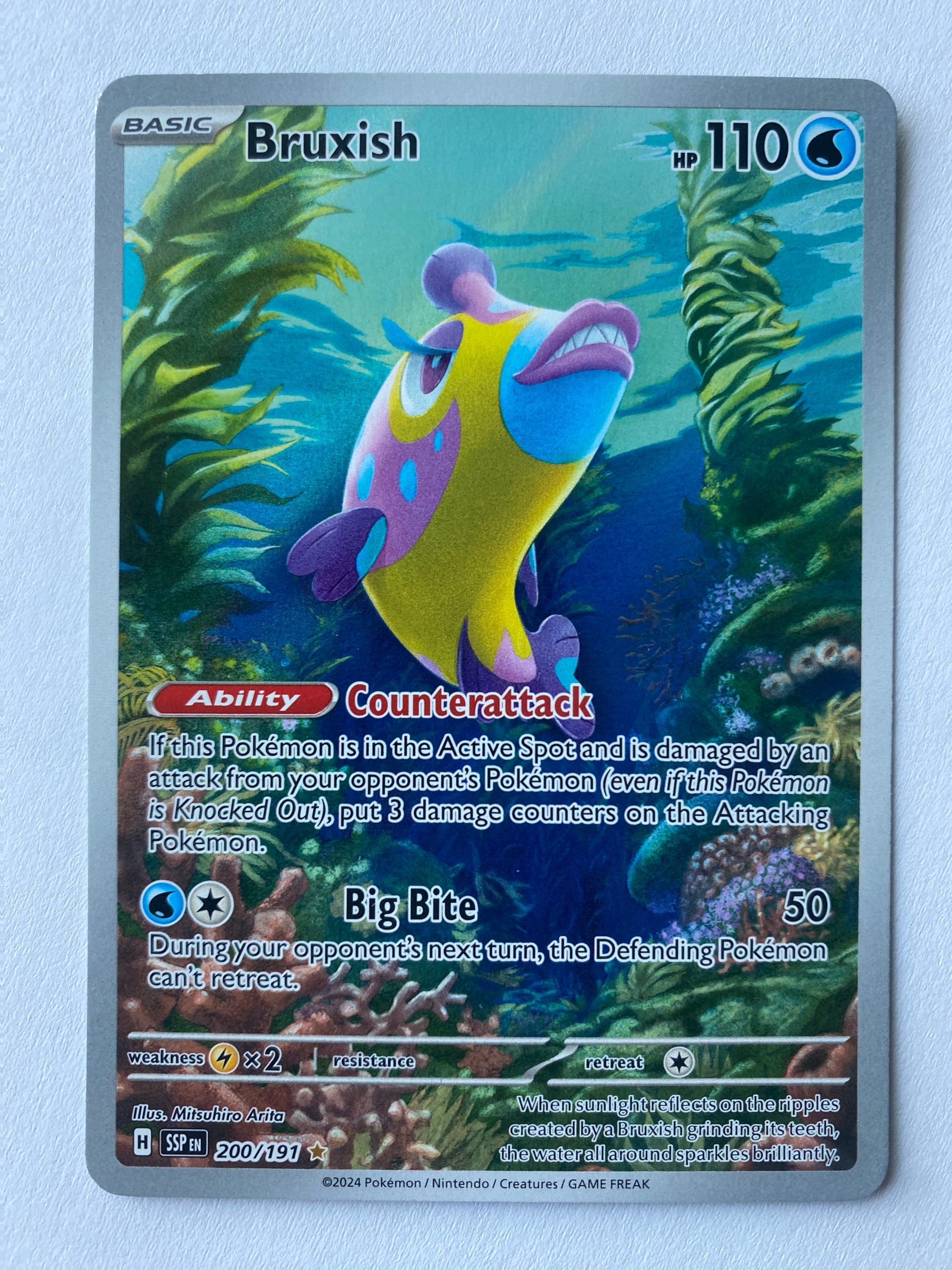 Karta Pokemon: Bruxish (SSP 200) / Surging Sparks