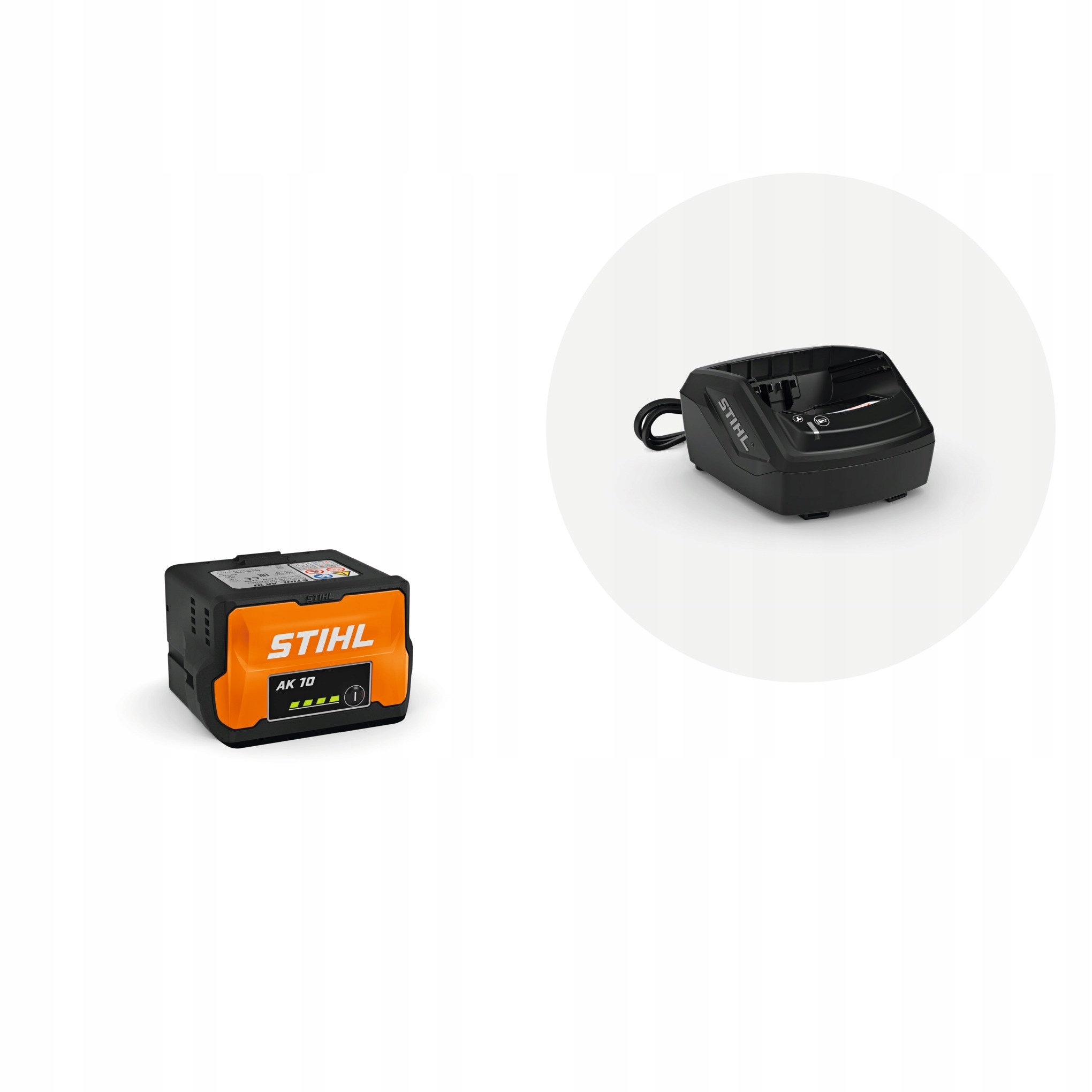 Stihl Zestaw Startowy Ak 10 Akumulator Bateria Ładowarka