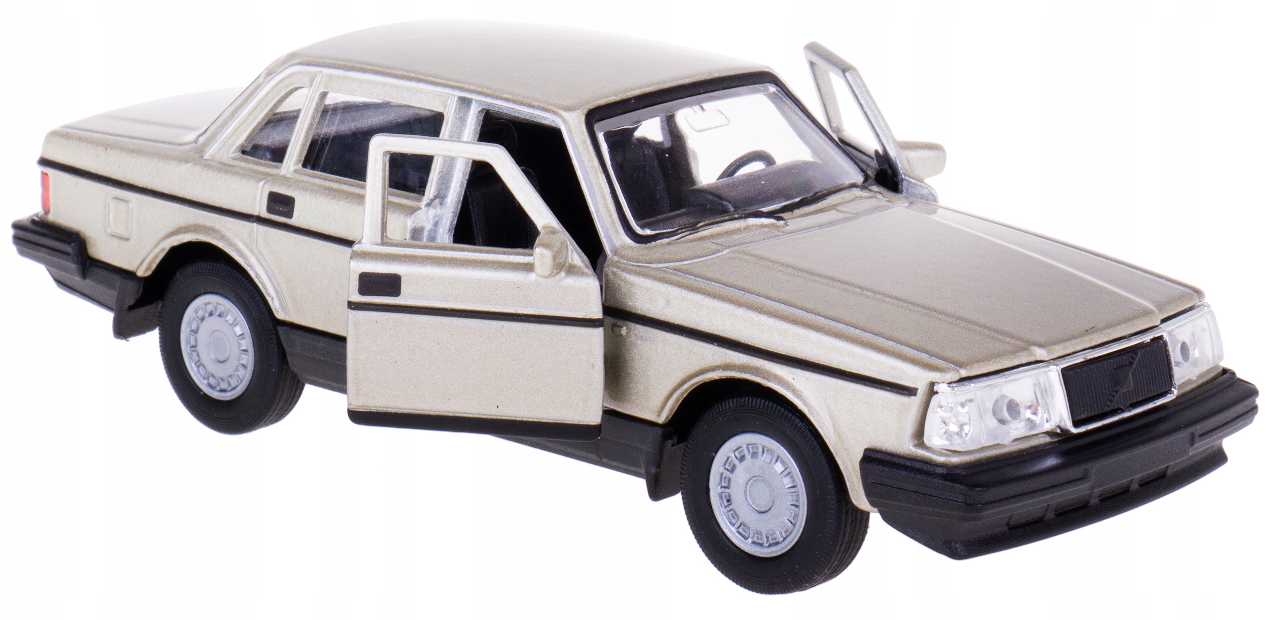 VOLVO 240 GL MODEL METALOWY WELLY 1:34/39 ZŁOTY