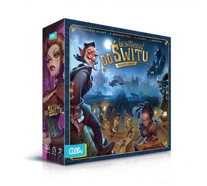 ALBI OD ZMIERZCHU DO ŚWITU GRA PLANSZOWA KARCIANKA