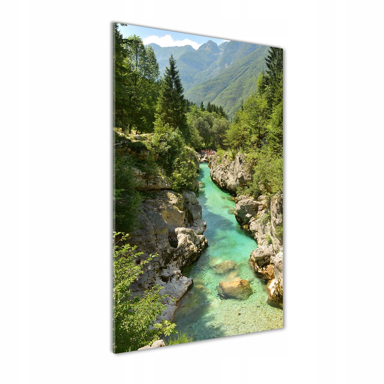 

Nowoczesny fotoobraz akrylowy Potok górski 70x140