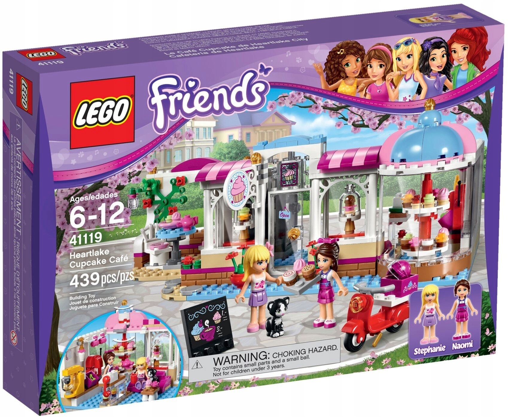 Lego Friends 41119 Cukrárna v městečku Heartlake Nové