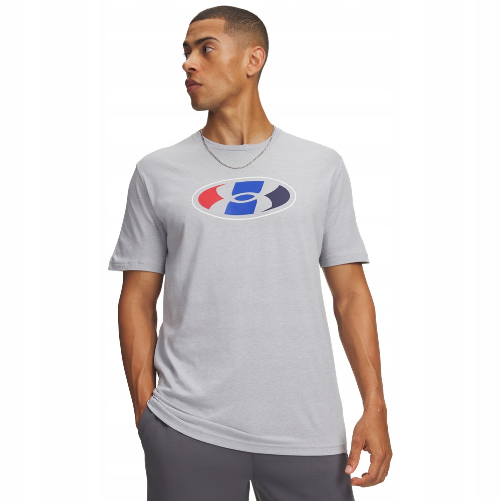 Koszulka Męska Ua Lockertag Szary Melanż L Under Armour AW26