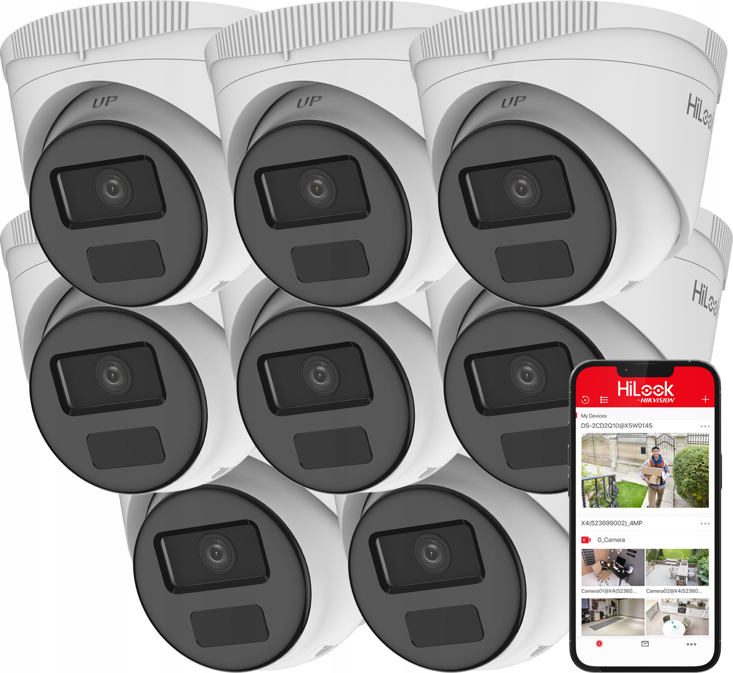 Ip monitorovacie kamery FullHD 8x IPC-T221H-C 2.8 mm Ir HiLook od spoločnosti Hikvision