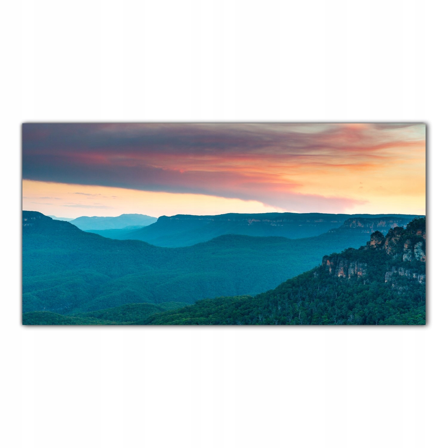 

Hartowany Obraz Szklany Góry Natura Wzgórze 140x70