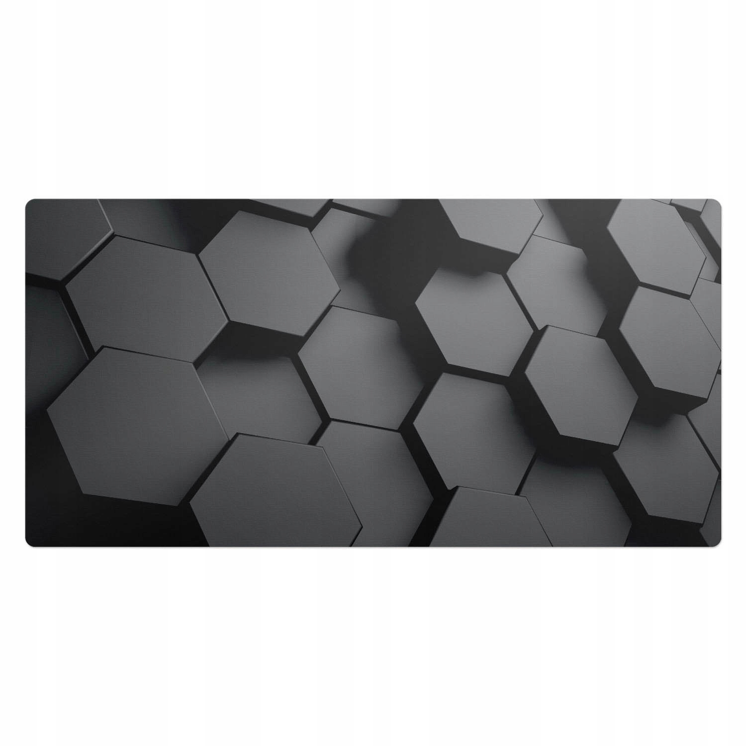 Podložka na psací stůl Stylové hexagony v geometrickém tvaru 100 x 50 cm