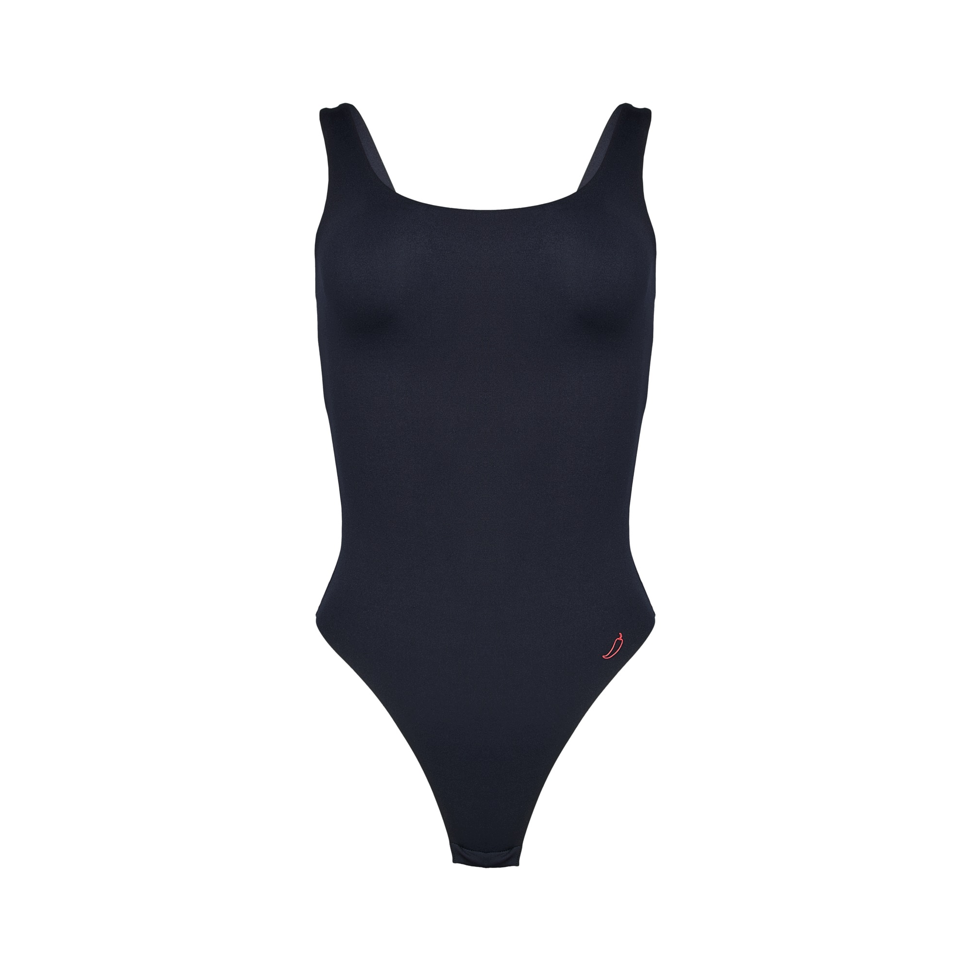 Hladké body Chilly Charm Bloovii černá S