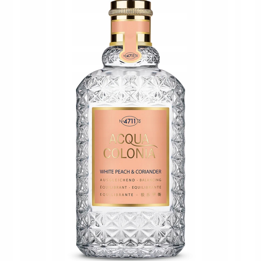 4711, Acqua Colonia White Peach & Coriander, Kolínská voda, Unisex, 100 ml