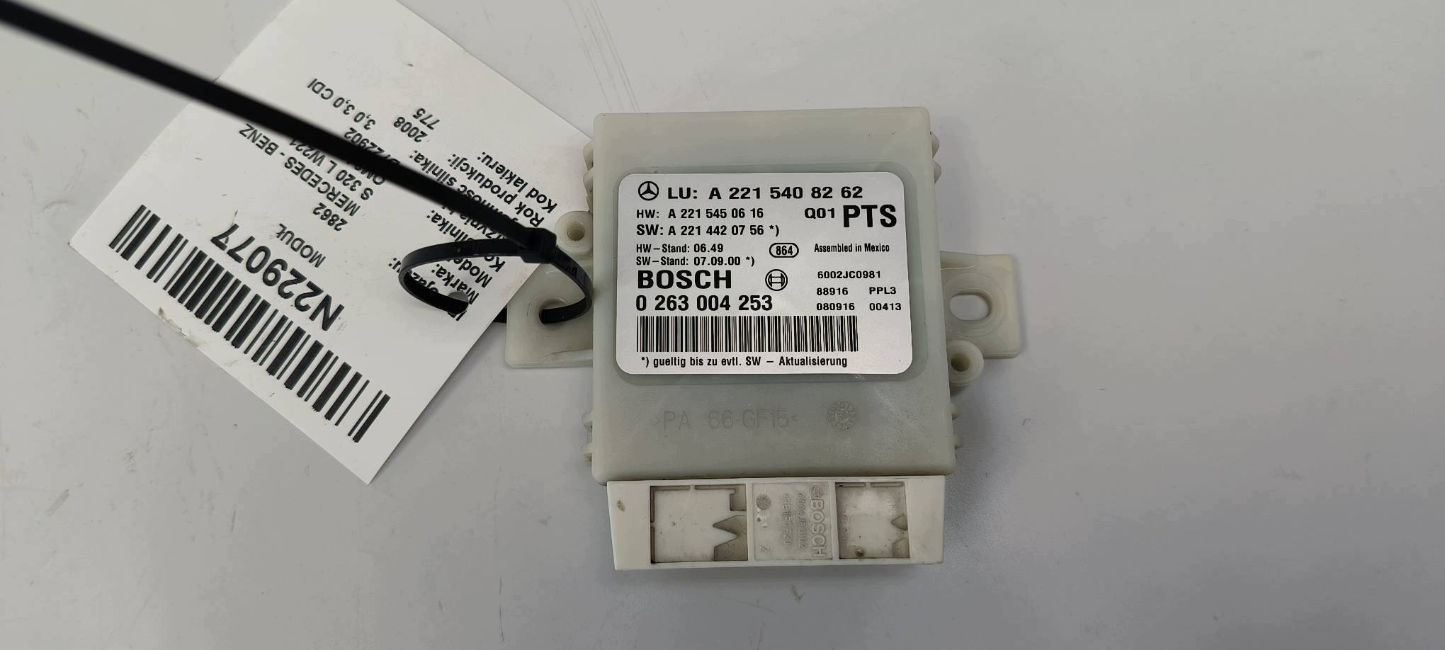 module A2215408262 MERCEDES - BENZ S 320 L W221