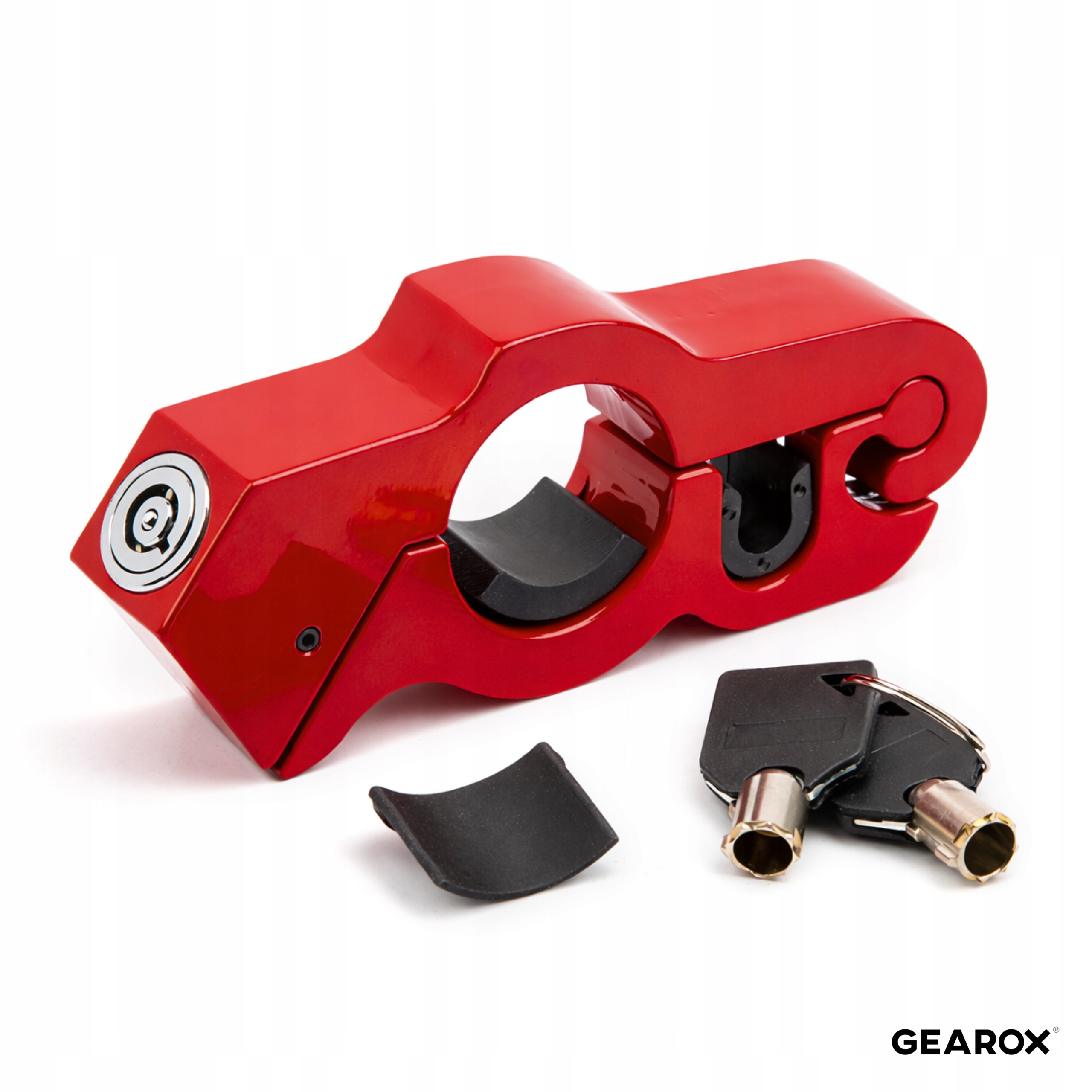 BLOKADA ROWEROWA ANTYKRADZIEŻOWA NA KLUCZ ZAMEK DO ROWERU NA KIEROWNICĘ Stan opakowania oryginalne