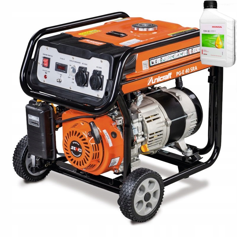 

Agregat prądotwórczy 3,3kW 40 Sra Unicraft 6706040