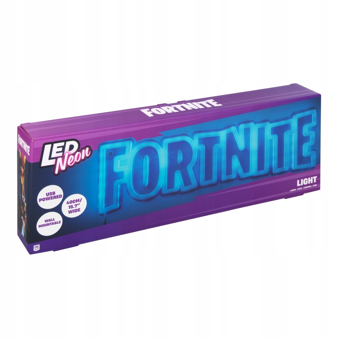 Paladone Fortnite Led Neon Light Nástěnná neonová lampa