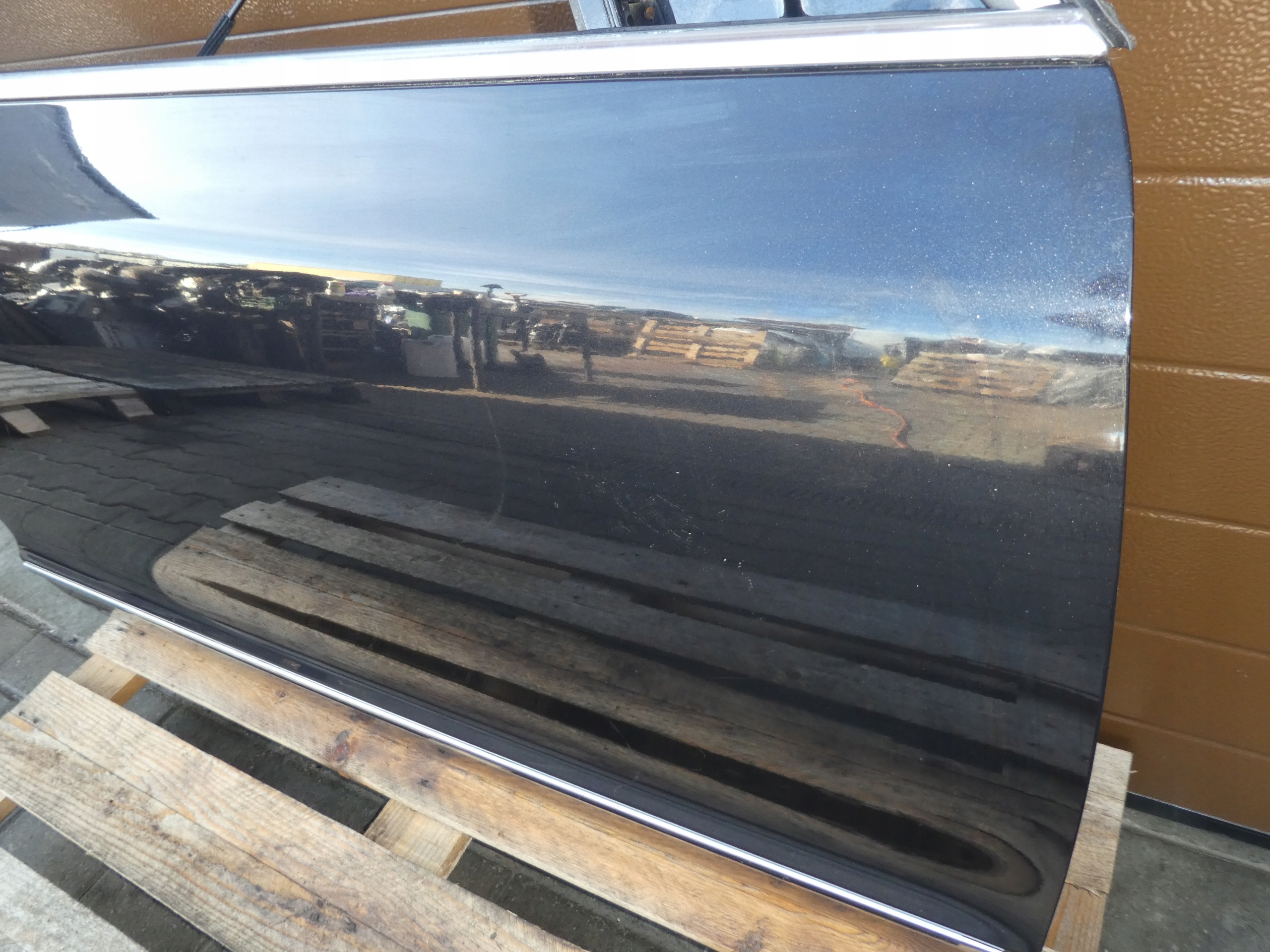 door right front black, SKODA SUPERB II