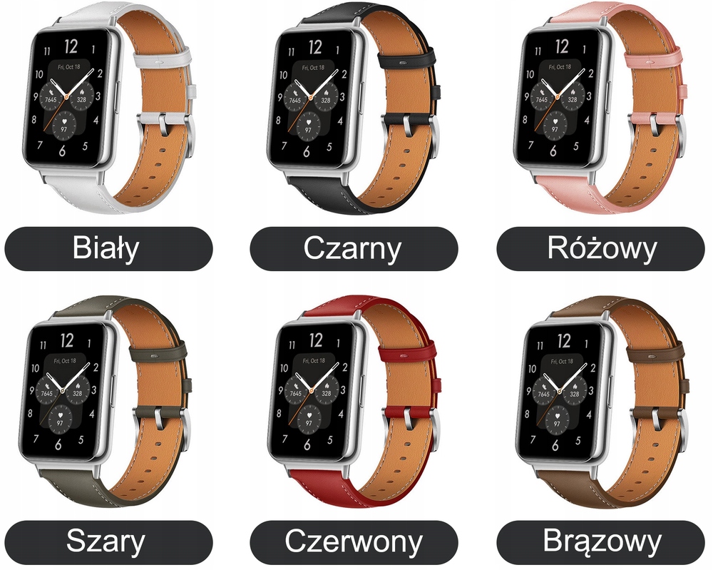 PASEK SKÓRZANY OPASKA DO HUAWEI WATCH FIT 2 Kompatybilność Huawei