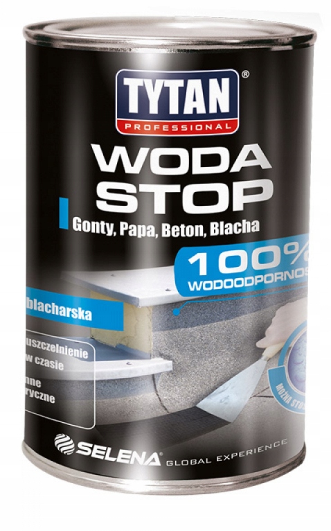 

Tytan Woda Stop 1 Kg Masa Asfaltowa Czarna