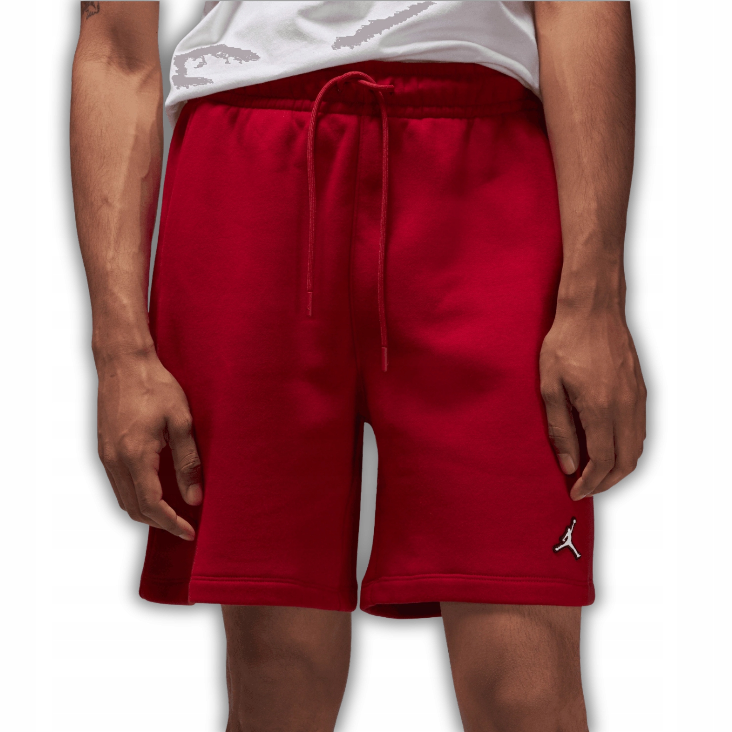 Kraťasy bavlněné kraťasy Nike Jordan červené, velikost M