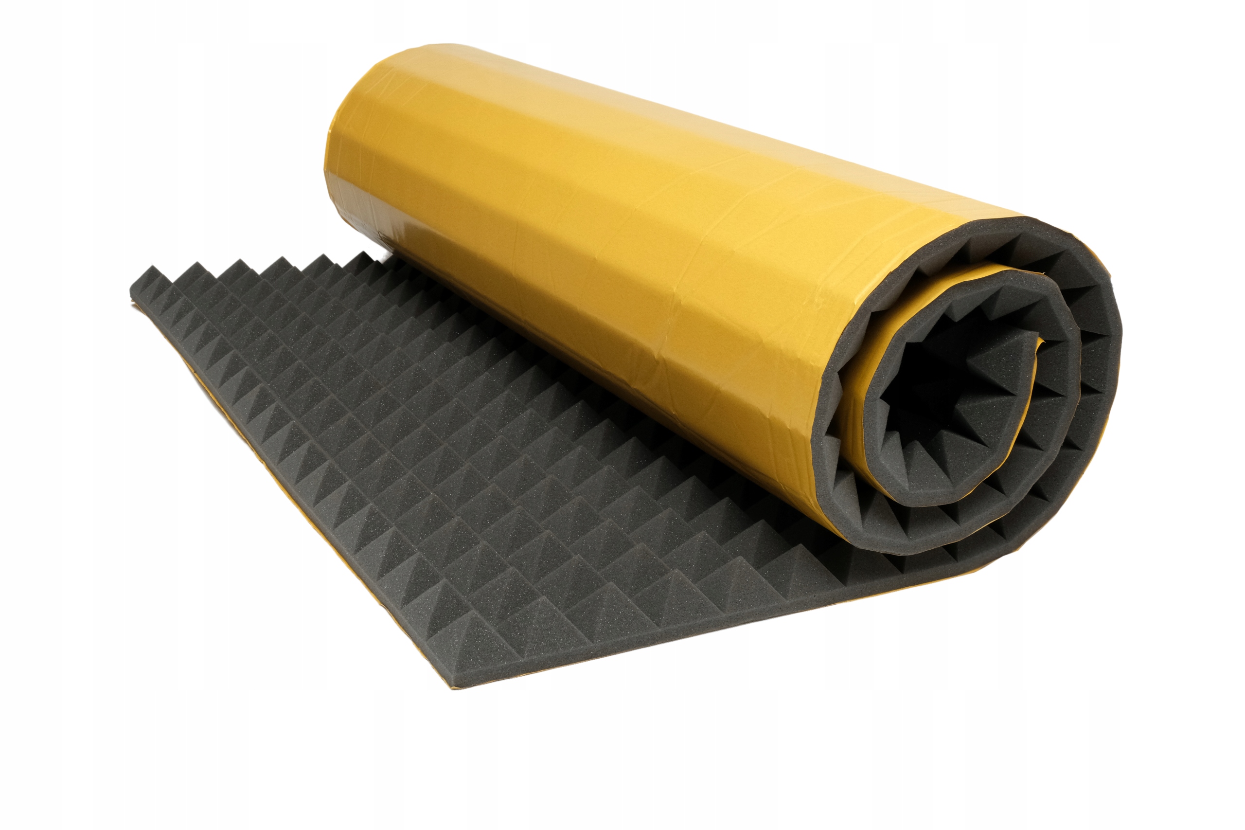 MATA WYGŁUSZAJĄCA PIANKA AKUSTYCZNA SAMOPRZYLEPNA PIRAMIDKA 200x100 2m2 4cm Marka inna