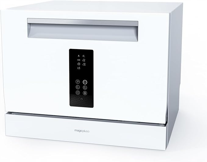 Zmywarka Nablatowa Stołowa Magicplux 7 Programów 6 Kompletów Biała //E007