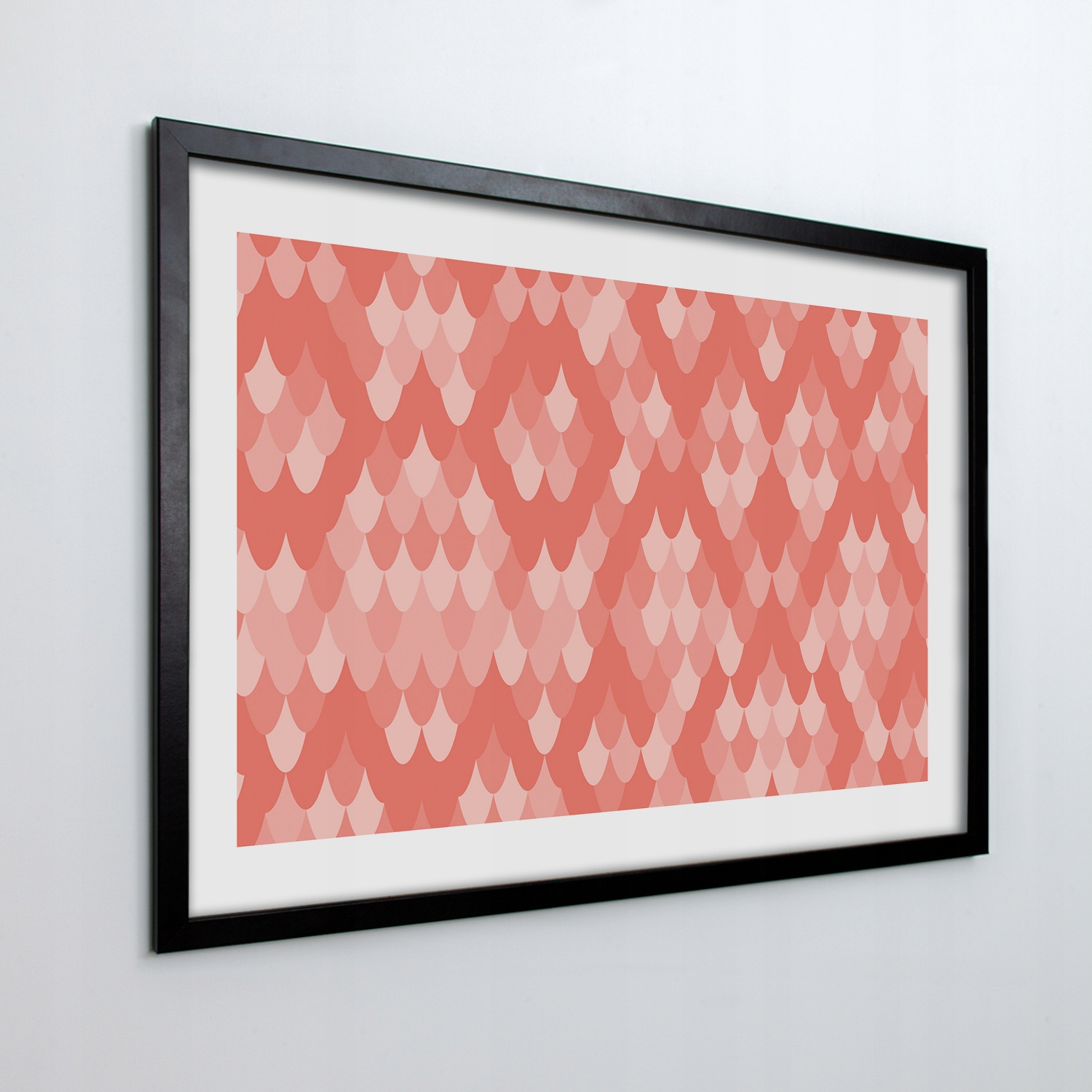 Obraz v ráme na stenu Abstraktná šupka 70x50 cm