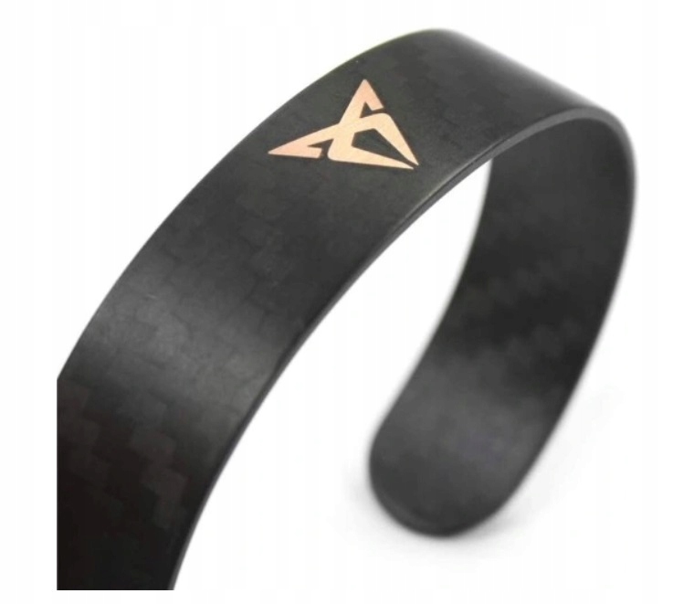 BRANSOLETKA CUPRA LOGO CARBON ROZ. L ORYGINAŁ OE