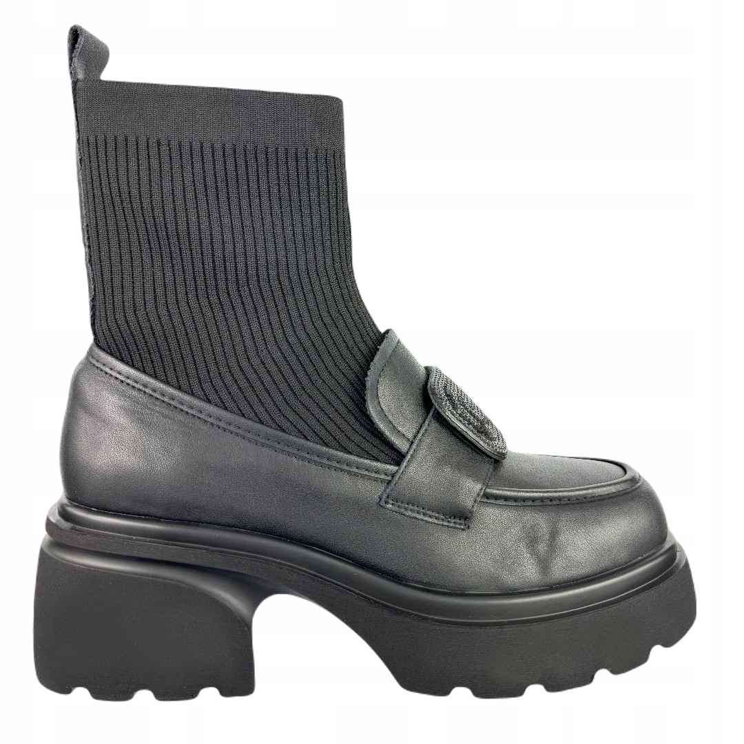 Dámské kotníkové boty Artiker 55C1078 Černá 39, Černá