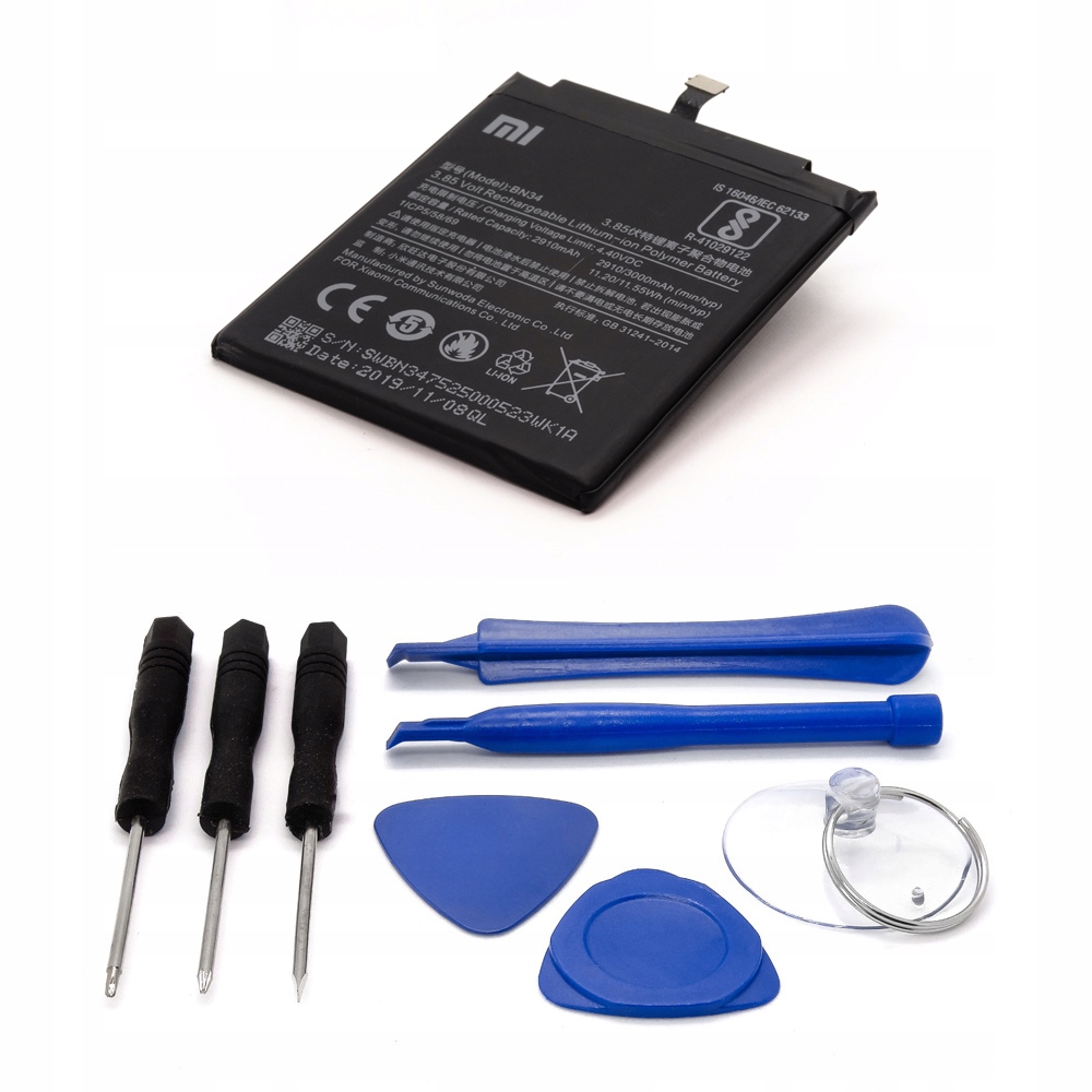 

Oryginalna Bateria Xiaomi Redmi 5A BN34 3000mAh
