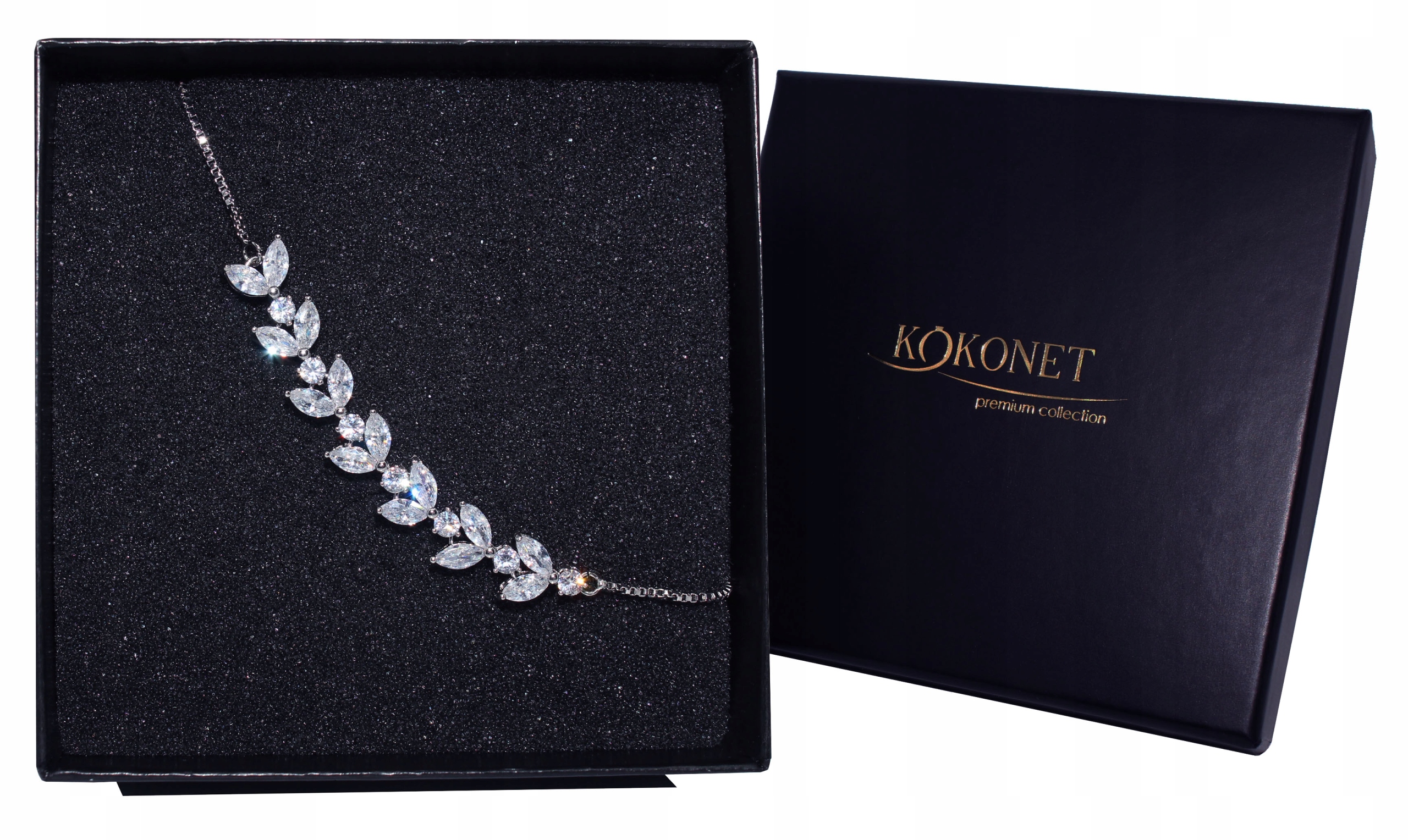 

bransoletka ślubna kryształy Swarovski