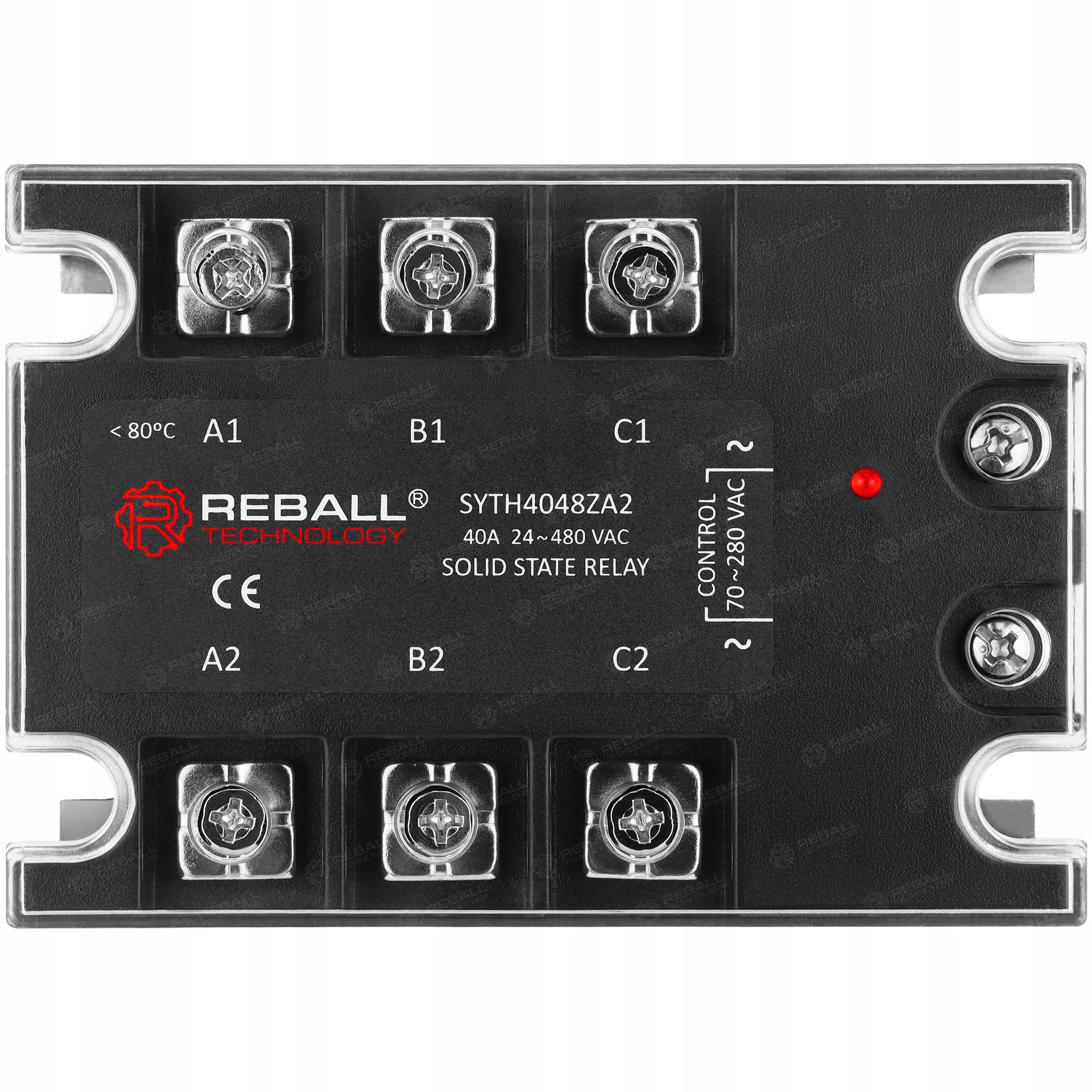 Polovodičový Relé Ssr 3 Fáze Reballtech SYTH4048ZA2 40A Ac-ac