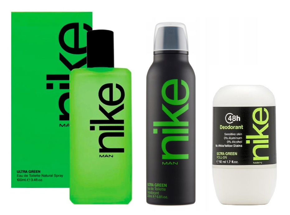 

Nike Ultra Green Man Zestaw EDT100+SPR200+RollOn50