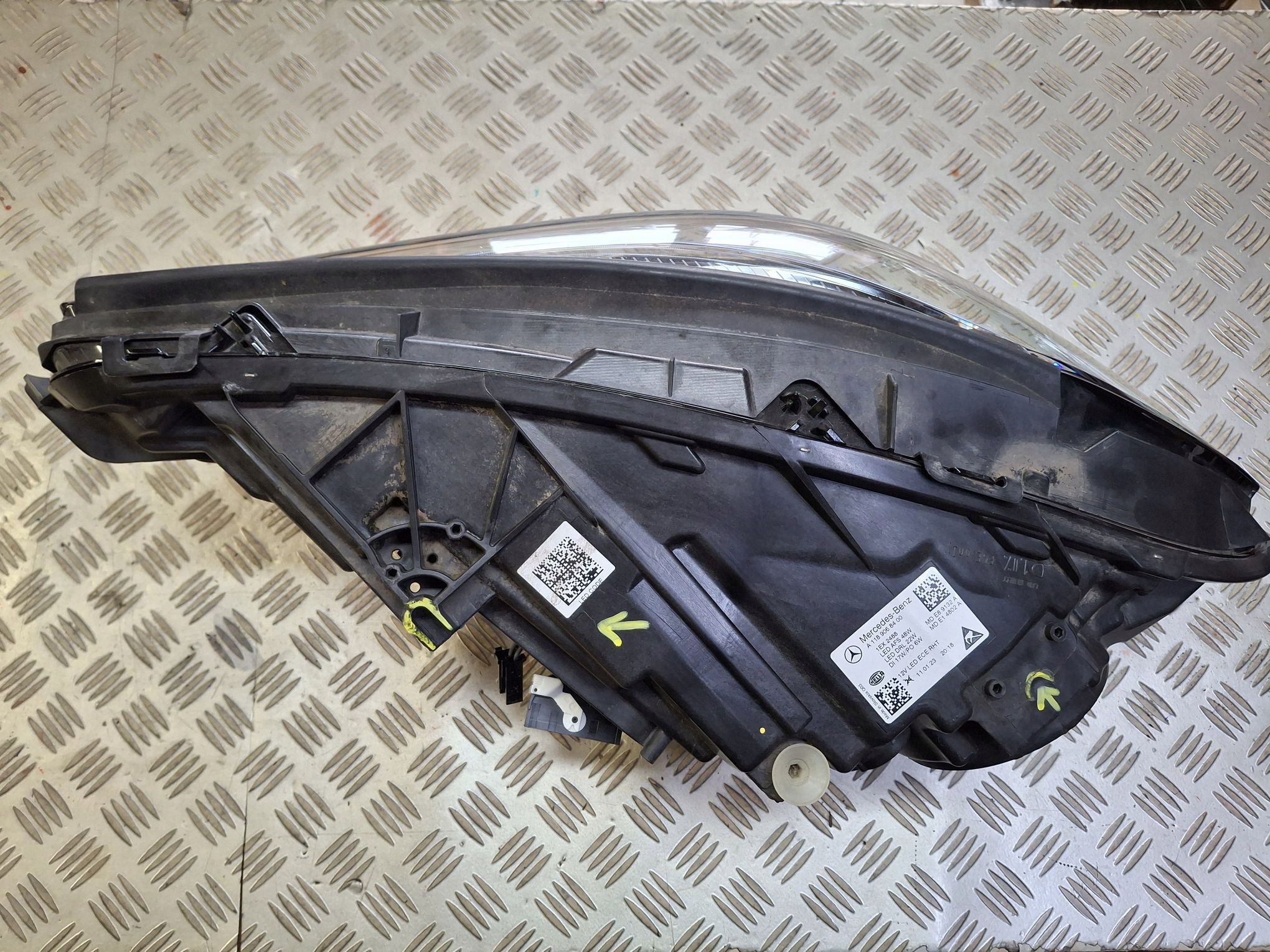 light right front FULL LED PERFORMANCE MERCEDES CLA II 2019R->