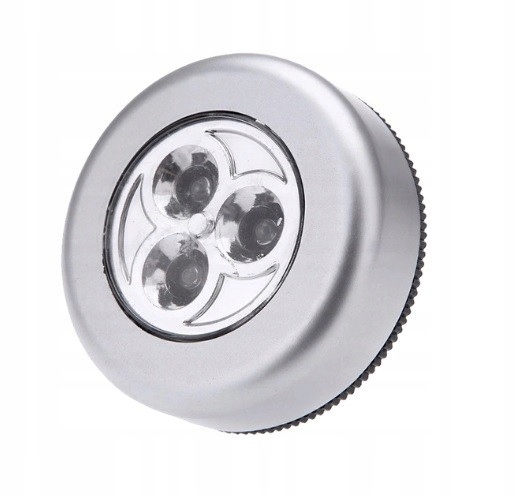 LAMPKA 3 LED SAMOPRZYLEPNA BATERIE DOTYKOWA
