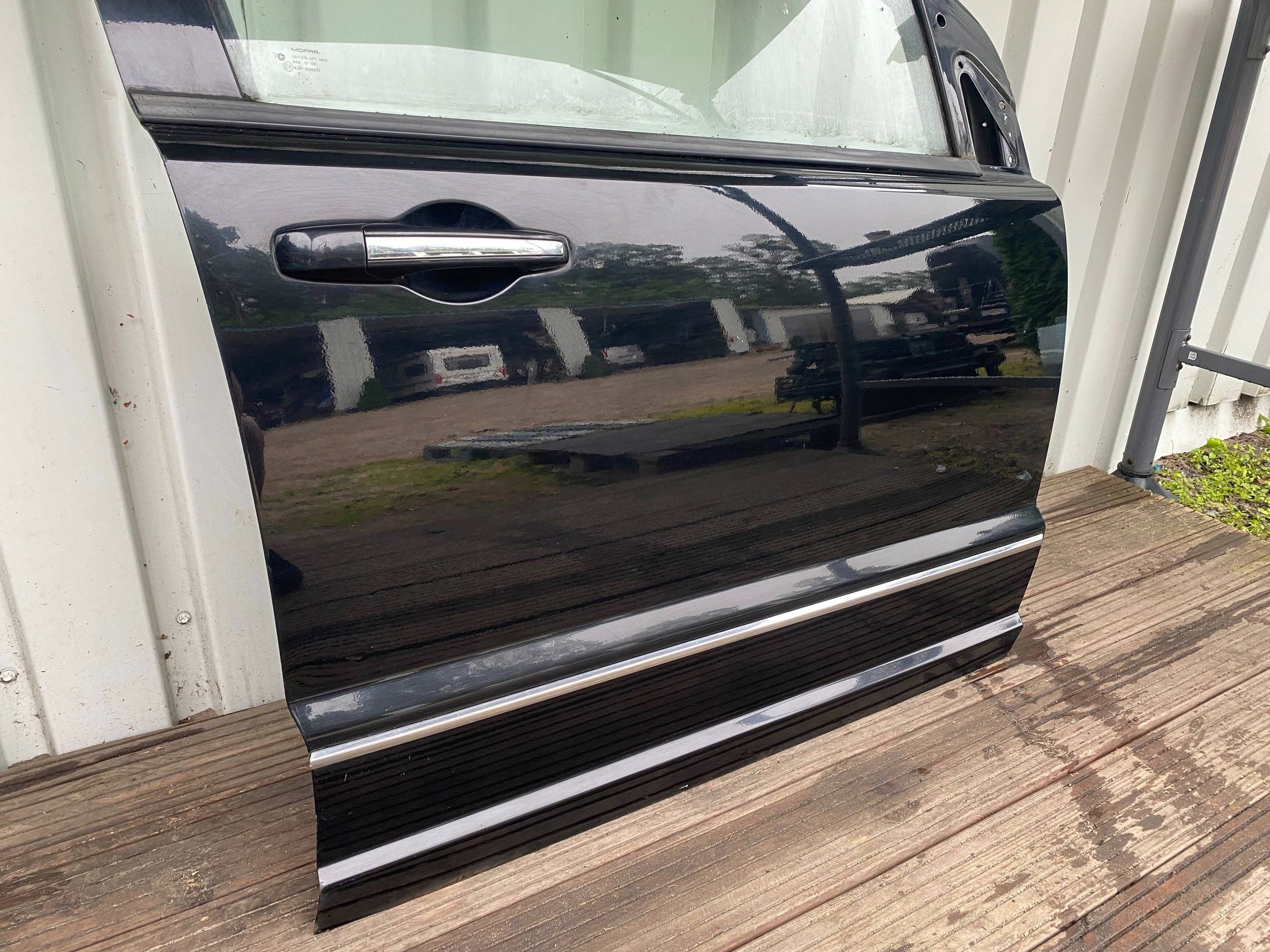 DODGE CALIBER complete door right front front PX8 black