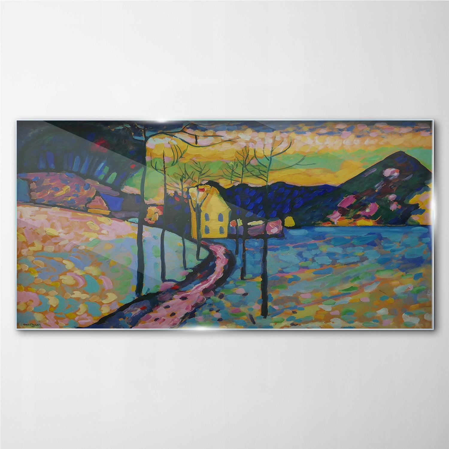 

Obraz szklany na ścianę Zima krajobraz 140x70 cm