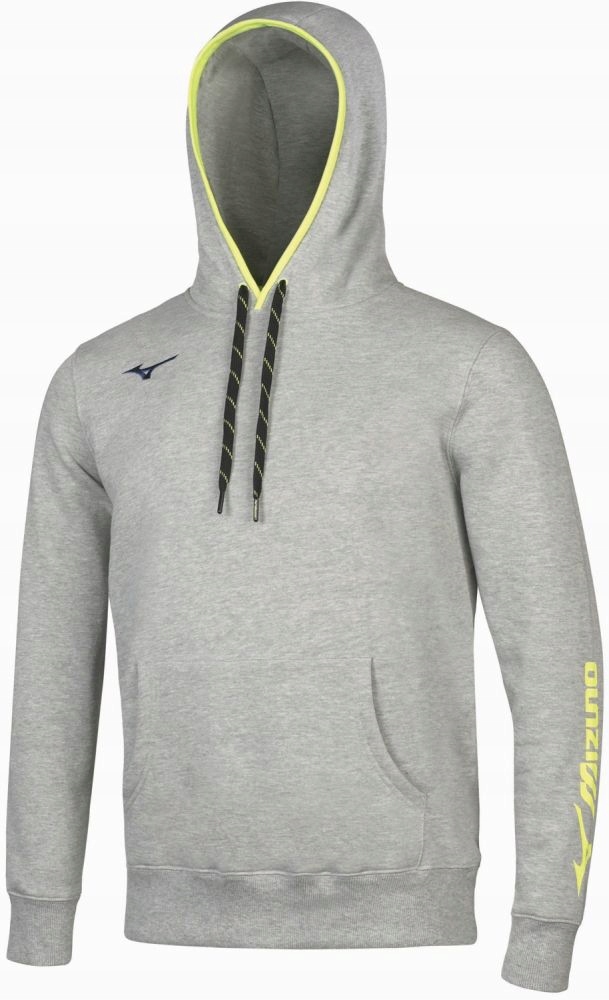 Bluza bawełniana z kapturem Mizuno Sweat Hoodie Rozmiar L