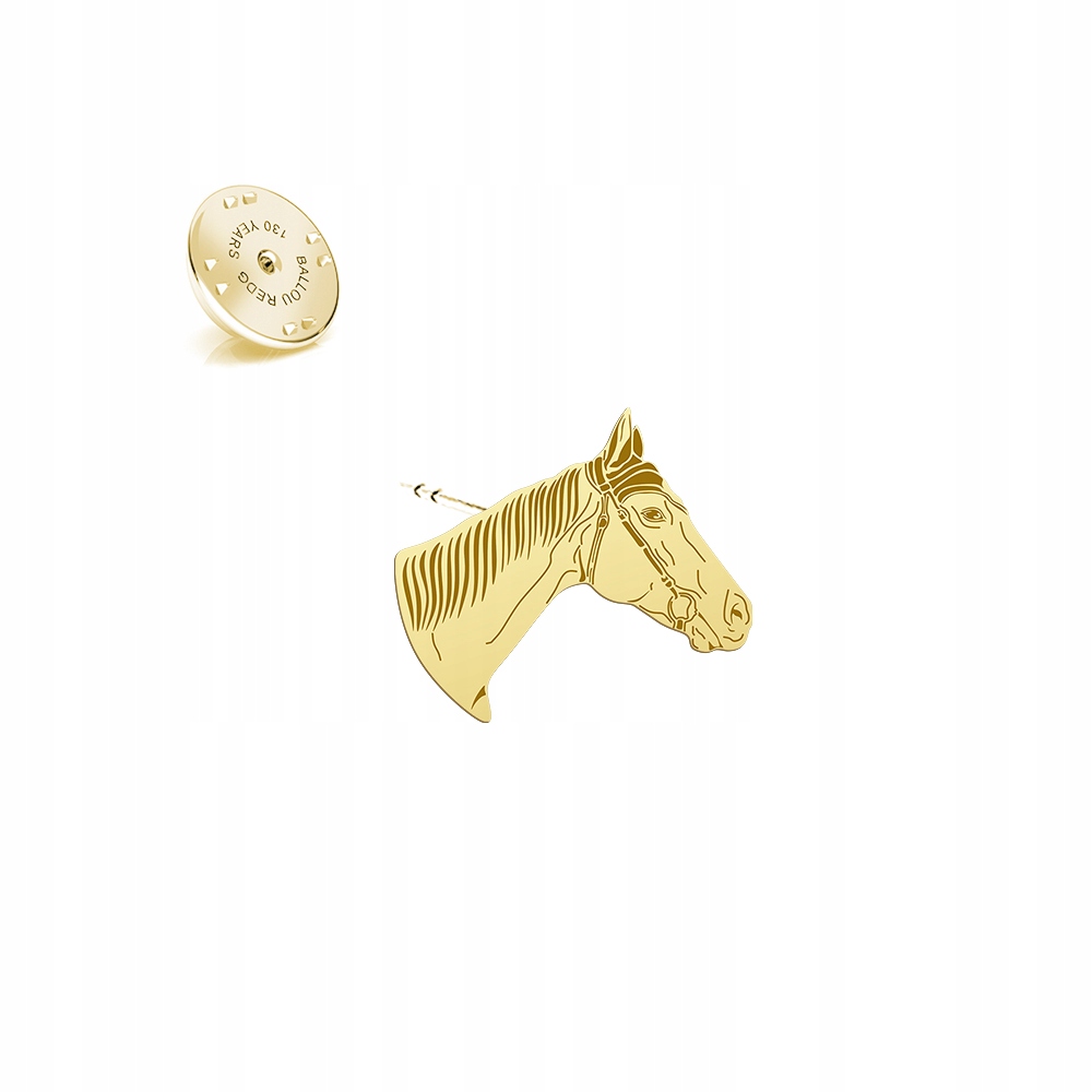 Odznak s koněm Folblut 925 Žena Šperky Dárek Dedikace