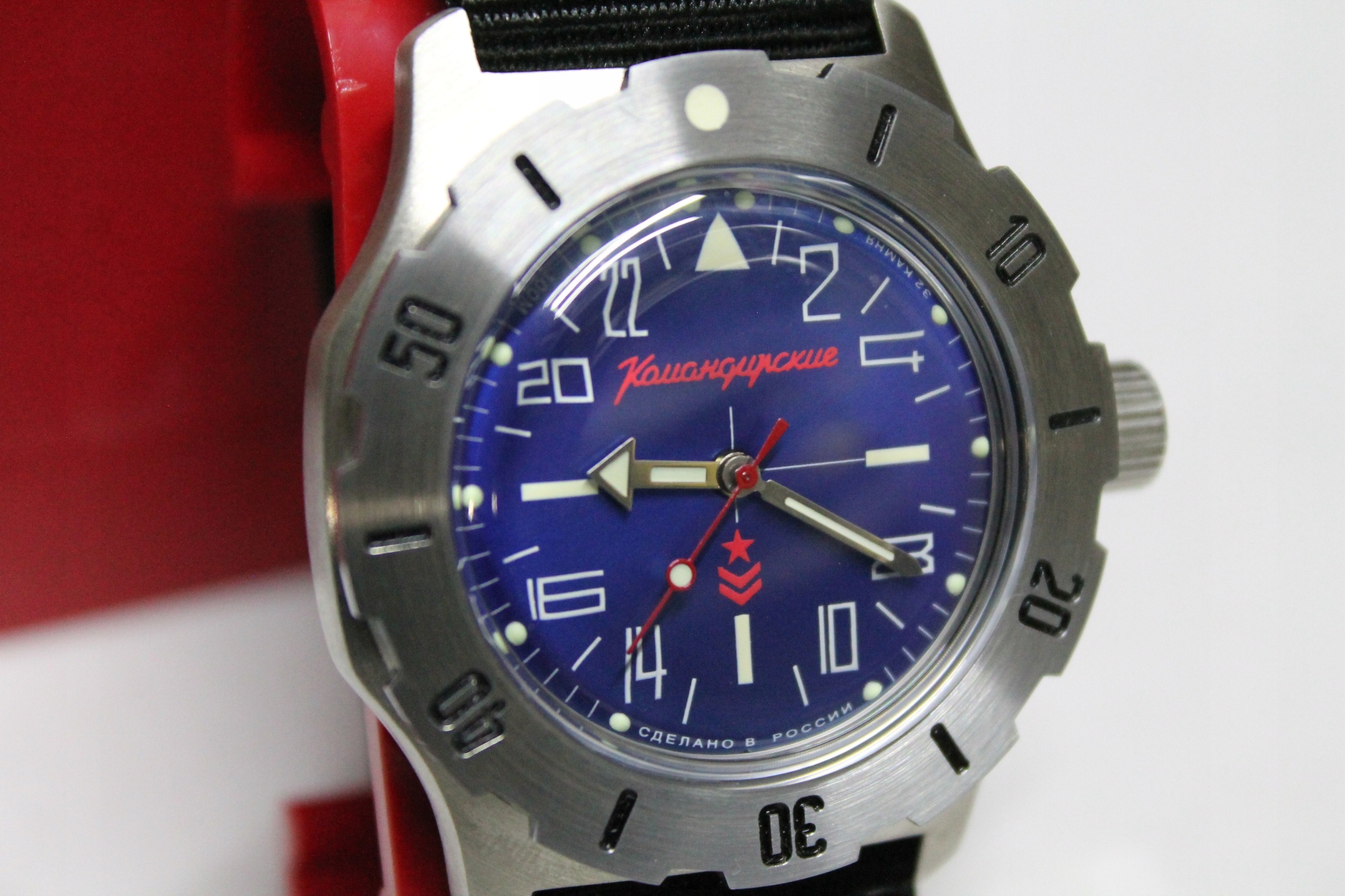Wostok Vostok K-35 Ocel Automat Nový 350642