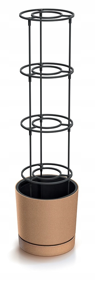 Květináč na pěstování rajčat Home Growero Eco Wood hnědý 35 l